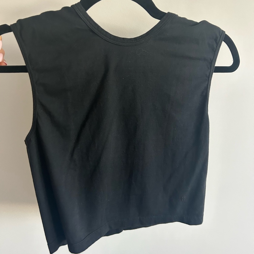 forte forte Sleek Black Tee for Women